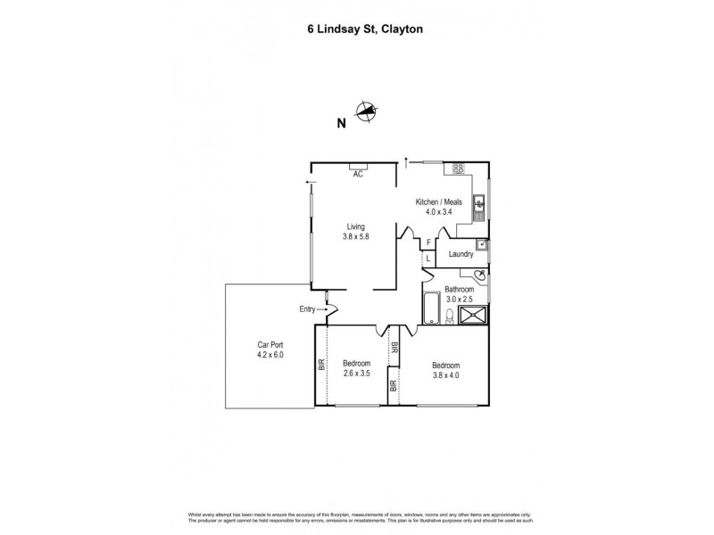 6 Lindsay Street, Clayton VIC 3168