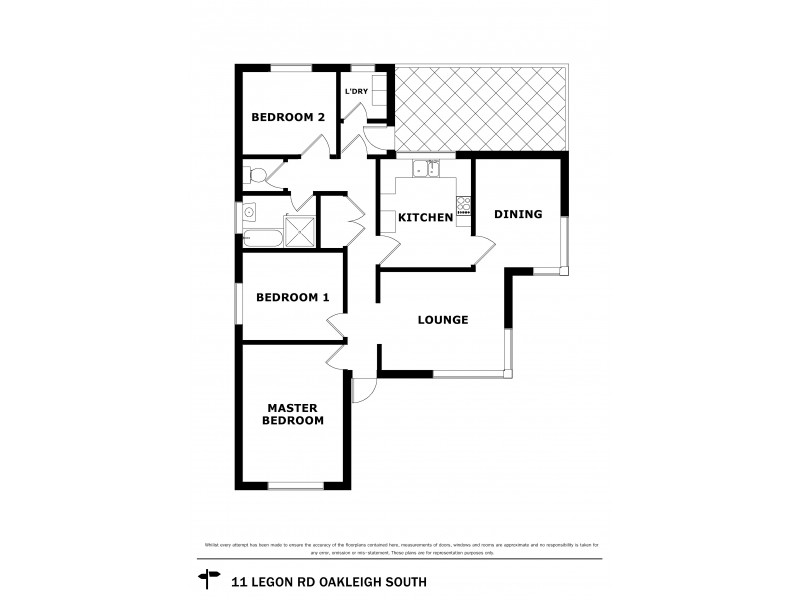 11 Legon Road, Oakleigh South VIC 3167 Floorplan