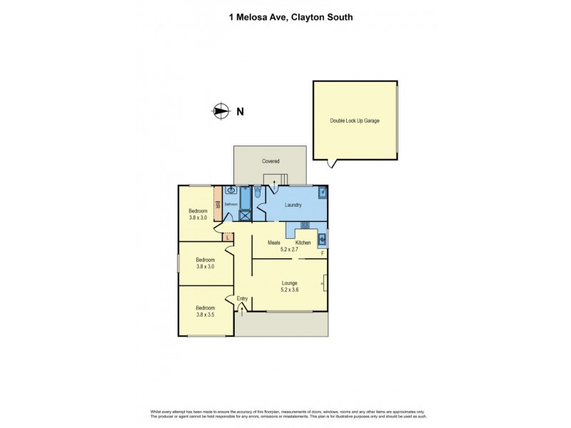 1 Melosa Avenue, Clayton South VIC 3169