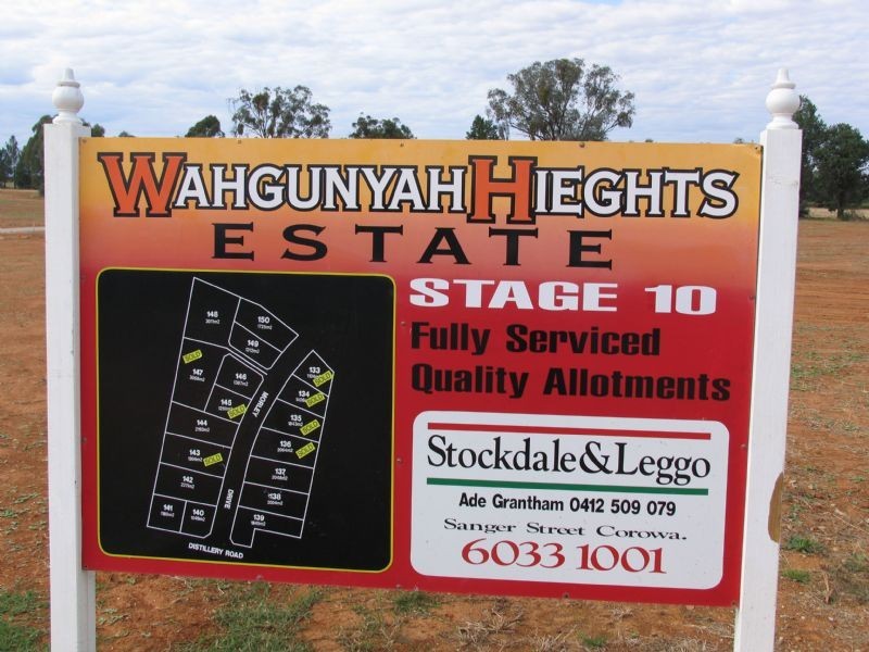 Lot 134 – Lot 150 Morley Drive, Wahgunyah VIC 3687
