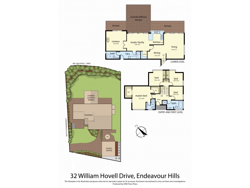 32 William Hovell Drive, Endeavour Hills VIC 3802 Floorplan