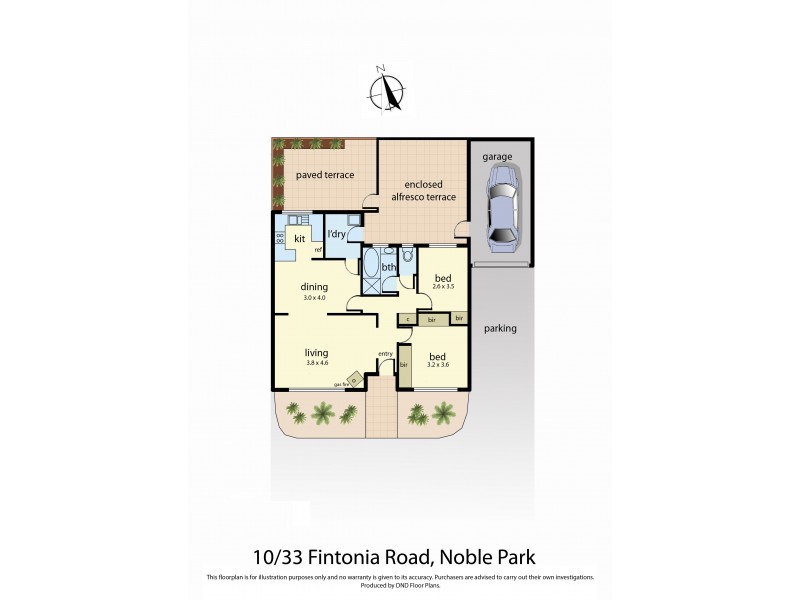 10/33 Fintonia Road, Noble Park VIC 3174 Floorplan