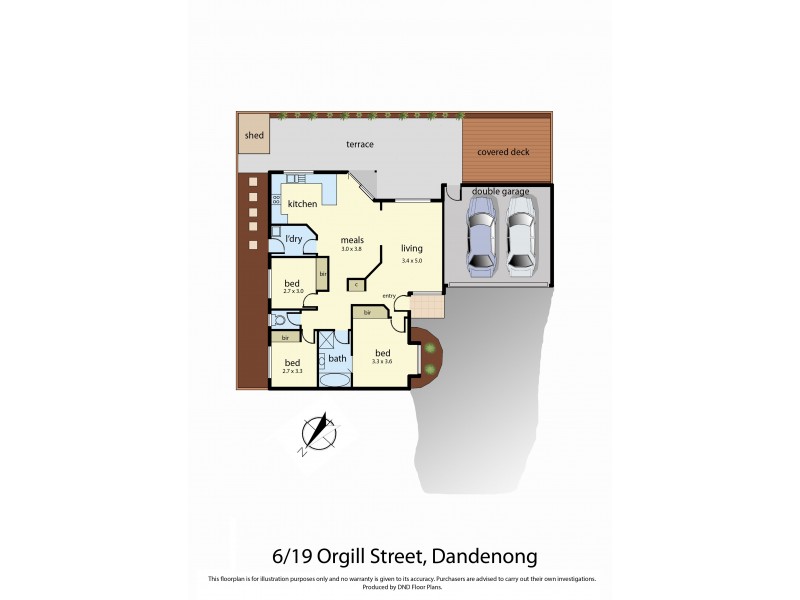 6/19 Orgill Street, Dandenong VIC 3175 Floorplan