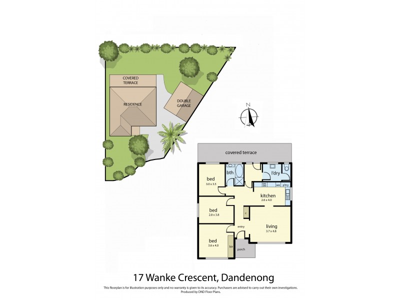 17 Wanke Crescent, Dandenong VIC 3175 Floorplan