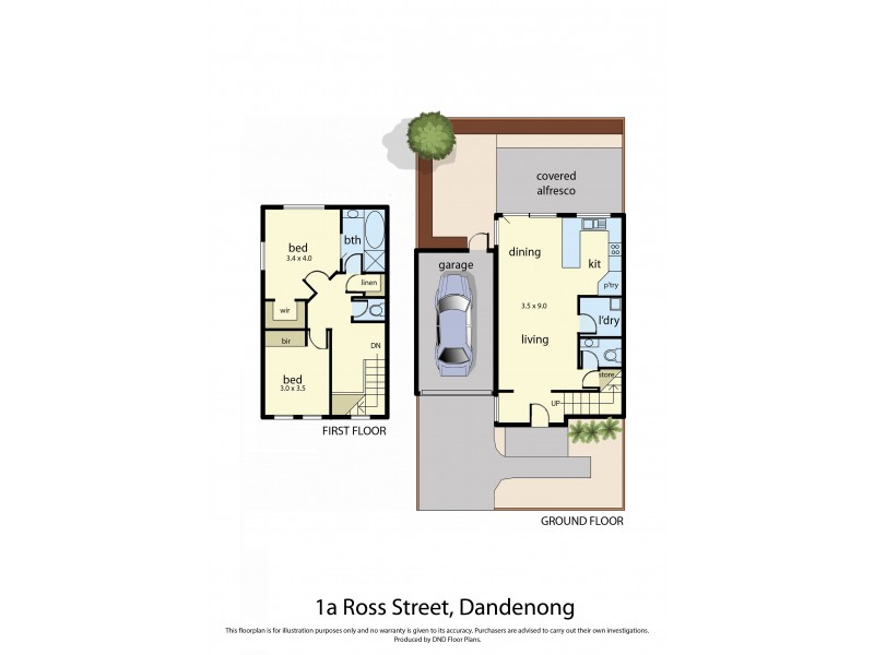 1A Ross Street, Dandenong VIC 3175 Floorplan