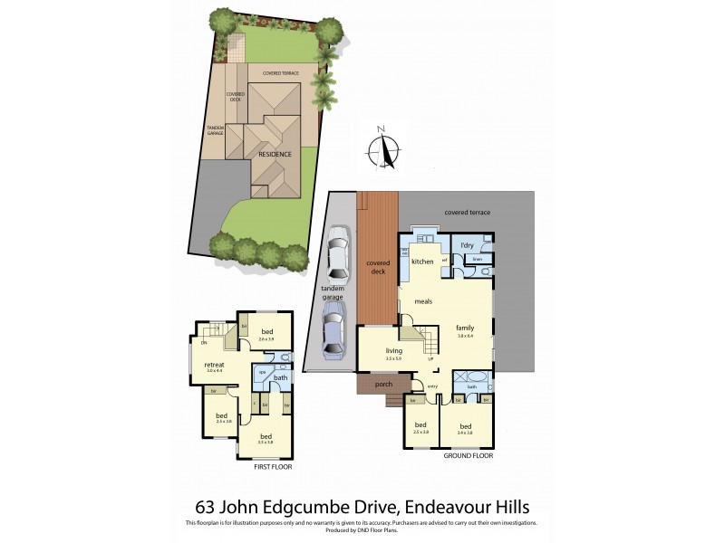 63 John Edgecumbe Way, Endeavour Hills VIC 3802 Floorplan