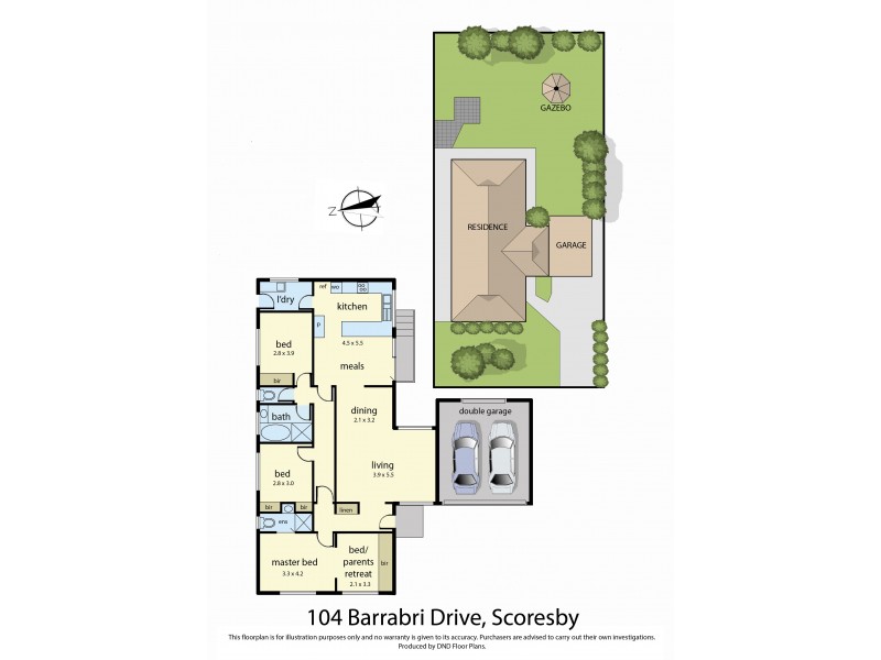 104 Berrabri Drive, Scoresby VIC 3179 Floorplan