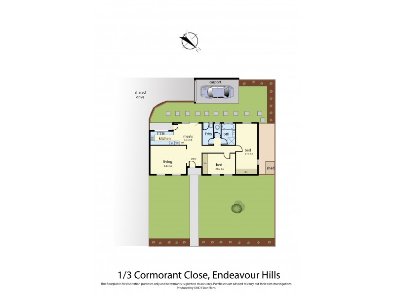 1/3 Cormorant Close, Endeavour Hills VIC 3802 Floorplan