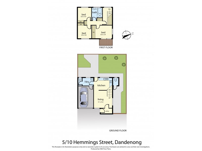 5/10 Hemmings Street, Dandenong VIC 3175 Floorplan
