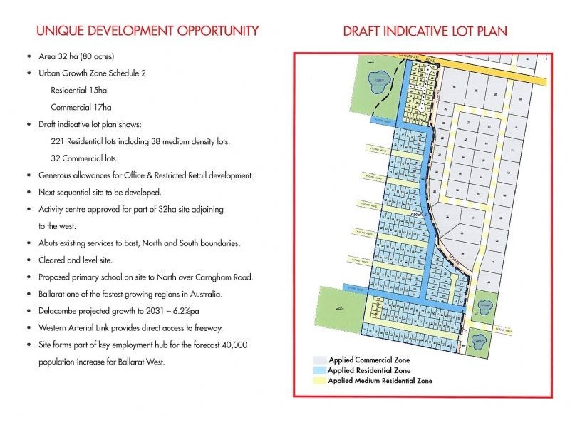Lot 5 Ballarat-Carngham Road, Delacombe VIC 3356