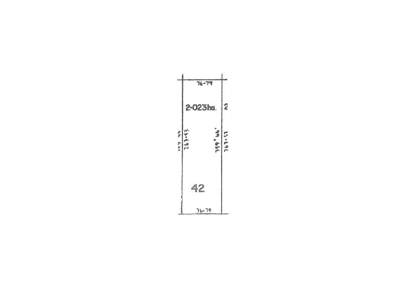 Lot 42/110 Wallaby Road, Wheatsheaf VIC 3461 Floorplan