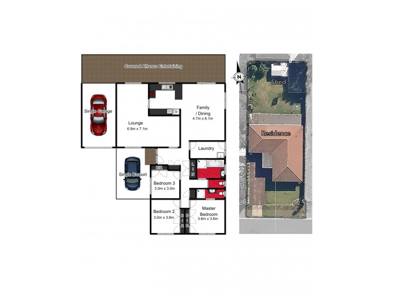 1 Knott Street, Safety Beach VIC 3936 Floorplan