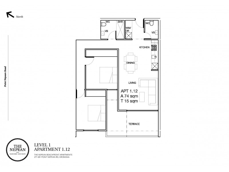 1.12/277-281 Point Nepean Road, Dromana VIC 3936 Floorplan