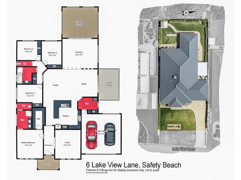 6 Lake View Lane, Safety Beach VIC 3936 Floorplan