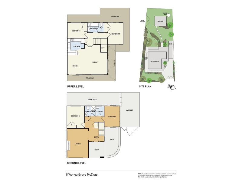 8 Wonga Grove, Mccrae VIC 3938 Floorplan