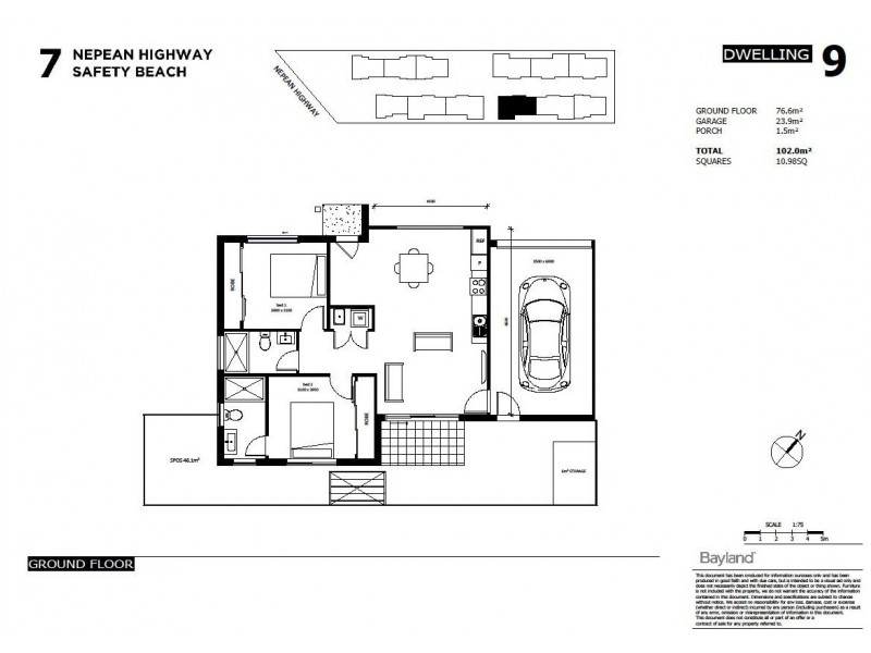 Lot 9, 7-9 Nepean Highway, Safety Beach VIC 3936 Floorplan