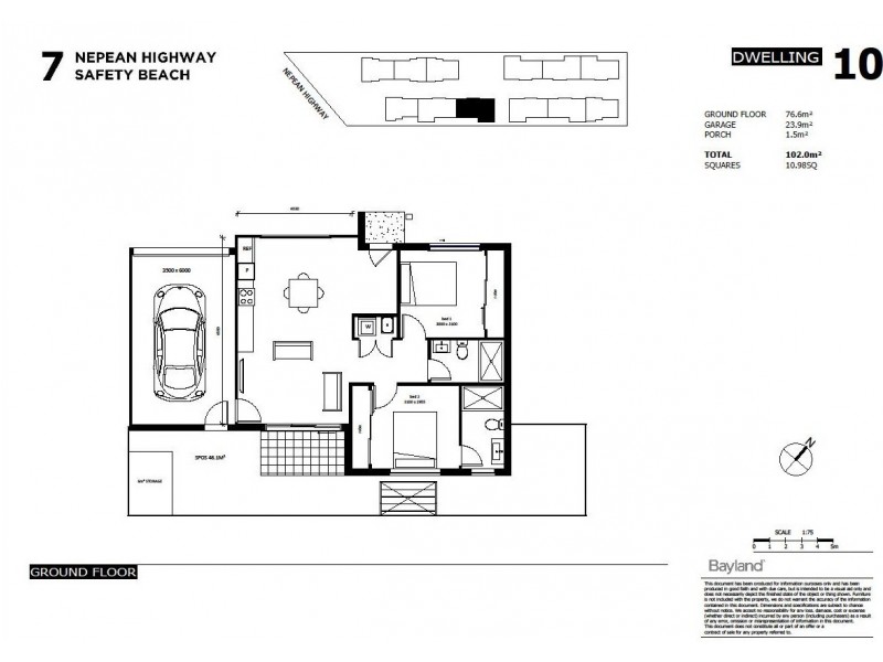 Lot 10, 7-9 Nepean Highway, Safety Beach VIC 3936 Floorplan