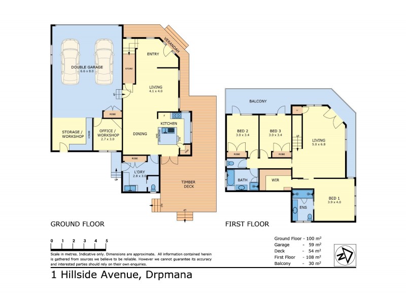1 Hillside Avenue, Dromana VIC 3936 Floorplan