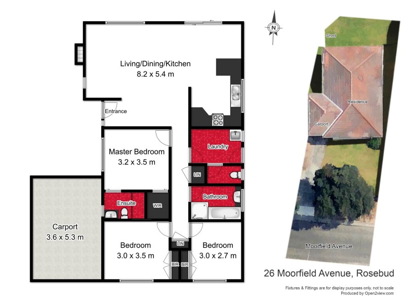 26 Moorfield Avenue, Rosebud VIC 3939 Floorplan