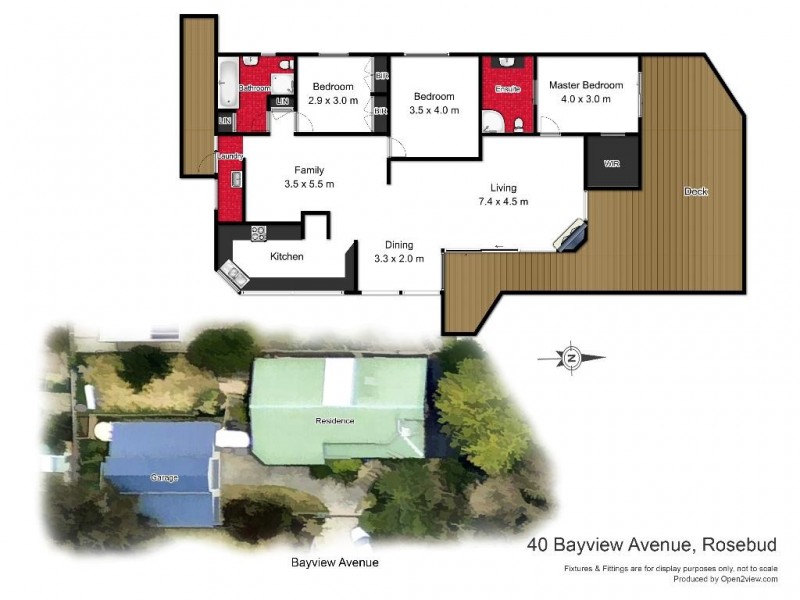 40 Bayview Avenue, Rosebud VIC 3939 Floorplan