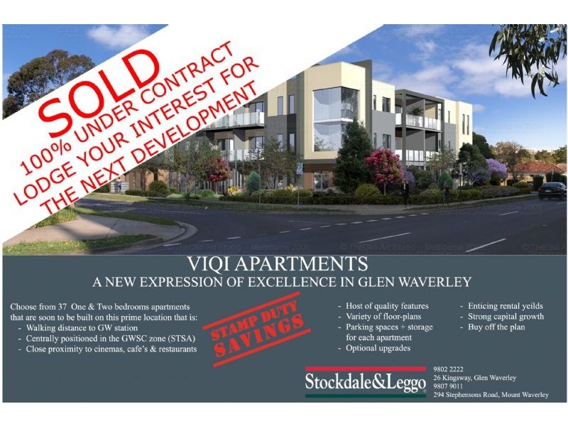 1 – 37 /270 – 272  Springvale Road, Glen Waverley VIC 3150