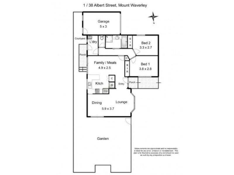 1/38 Albert Street, Mount Waverley VIC 3149