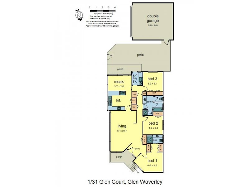 1/31 Glen Court, Glen Waverley VIC 3150 Floorplan