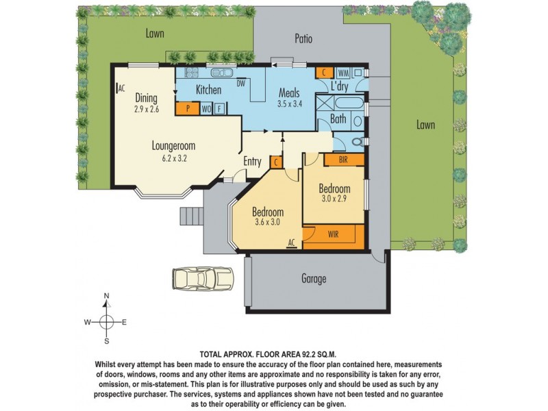 2/13 Roberts Street, Glen Waverley VIC 3150 Floorplan