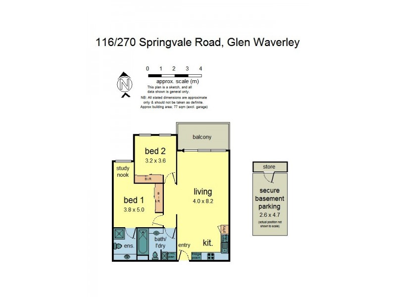 116/270 Springvale Road, Glen Waverley VIC 3150 Floorplan