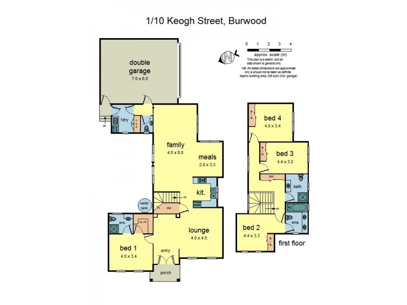 1 & 2/10 Keogh Street, Burwood VIC 3125 Floorplan