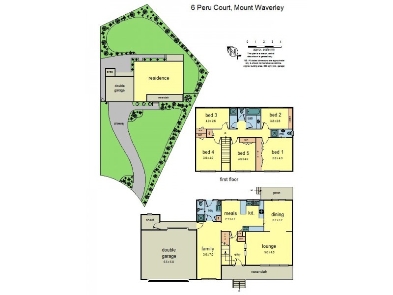 6 Peru Court, Mount Waverley VIC 3149 Floorplan