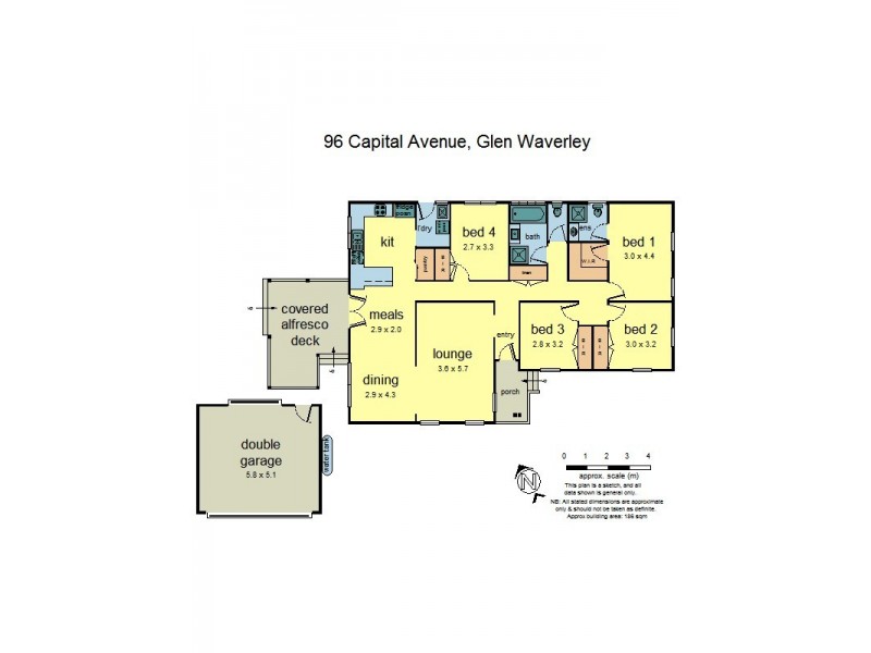 96 Capital Avenue, Glen Waverley VIC 3150 Floorplan