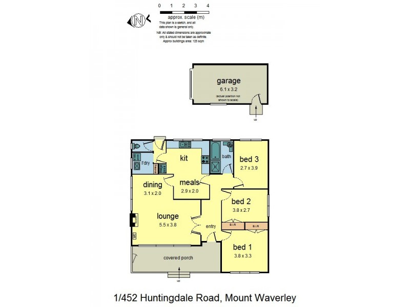 1/452 Huntingdale Road, Mount Waverley VIC 3149 Floorplan