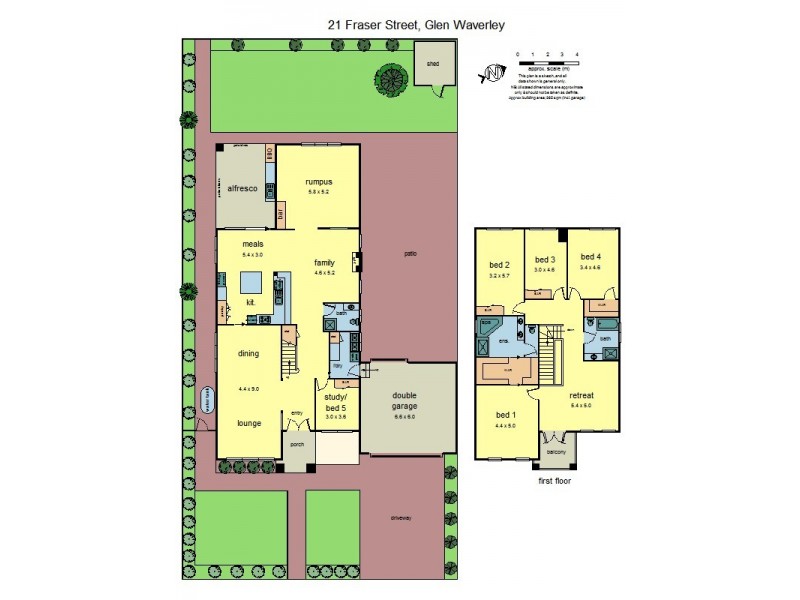 21 Fraser Street, Glen Waverley VIC 3150 Floorplan