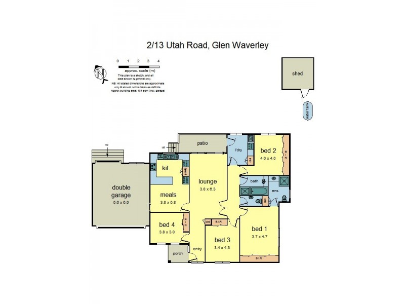 2/13 Utah Road, Glen Waverley VIC 3150 Floorplan