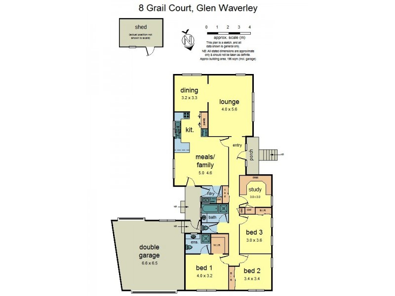 8 Grail Court, Glen Waverley VIC 3150 Floorplan