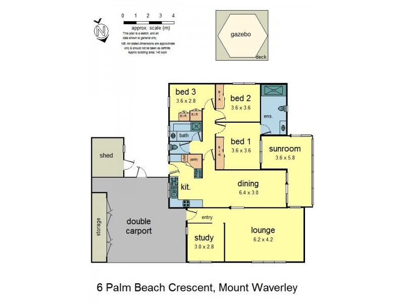 6 Palm Beach Crescent, Mount Waverley VIC 3149 Floorplan
