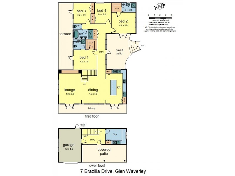 7 Brazilia Drive, Glen Waverley VIC 3150 Floorplan