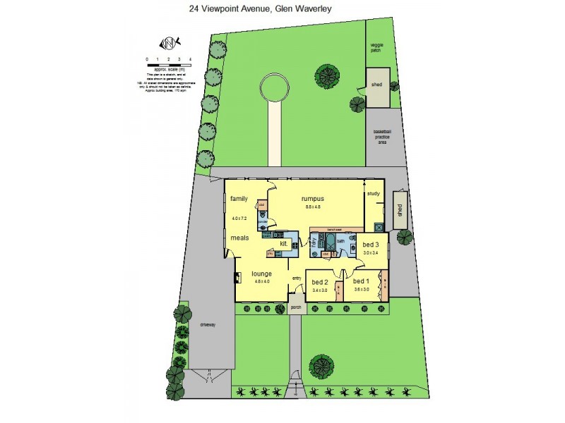 24 Viewpoint Avenue, Glen Waverley VIC 3150 Floorplan