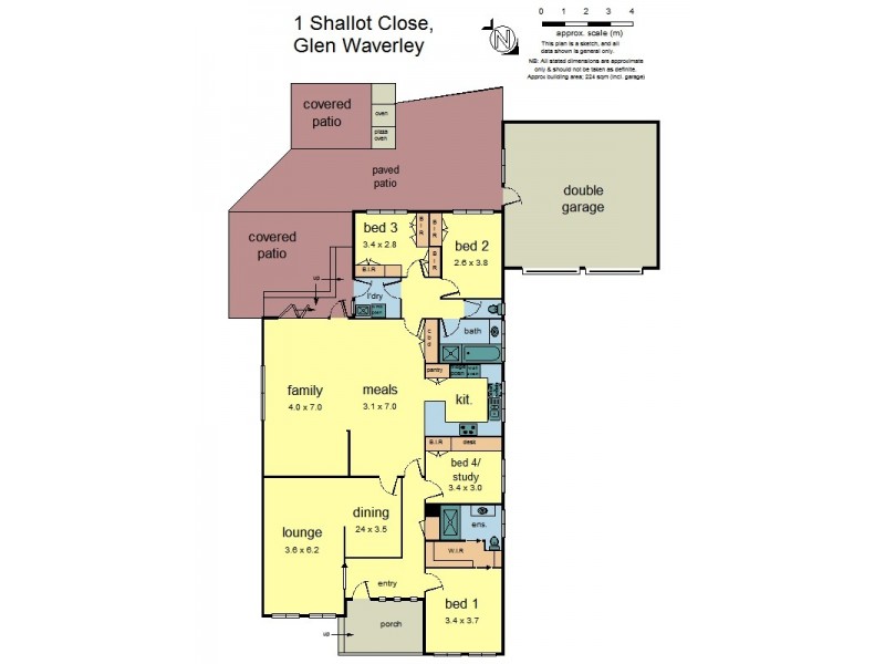 1 Shallot Close, Glen Waverley VIC 3150 Floorplan