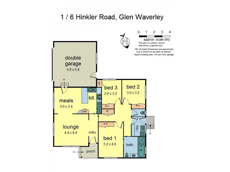 1/6 Hinkler Road, Glen Waverley VIC 3150 Floorplan