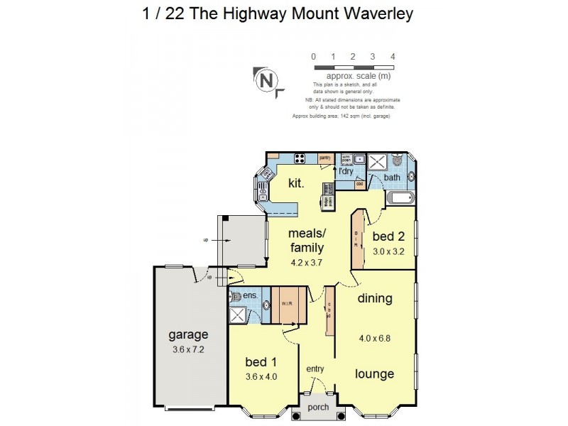 1/22 The Highway, Mount Waverley VIC 3149 Floorplan