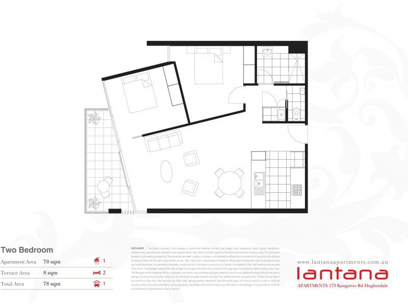 303/175 Kangaroo Road, Hughesdale VIC 3166 Floorplan