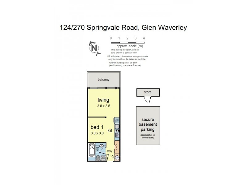 124/270 Springvale Road, Glen Waverley VIC 3150 Floorplan