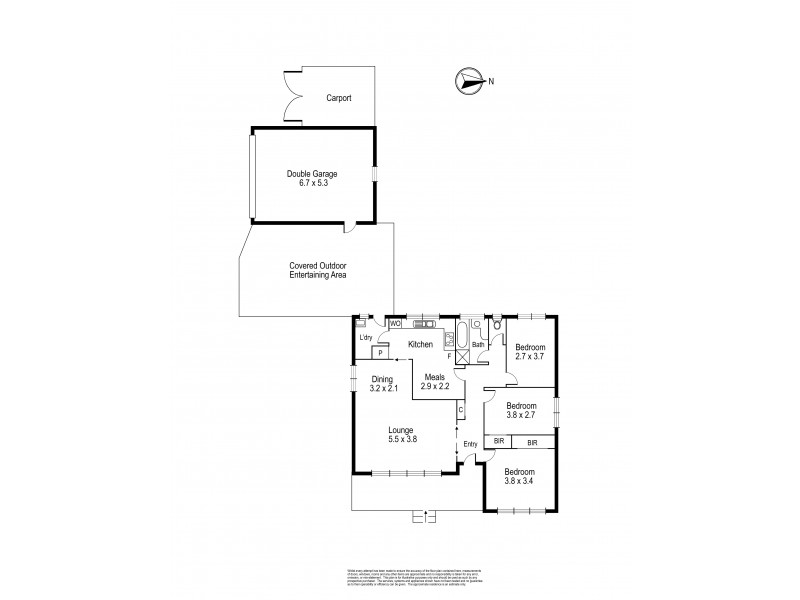 5 Rupert Drive, Mulgrave VIC 3170 Floorplan