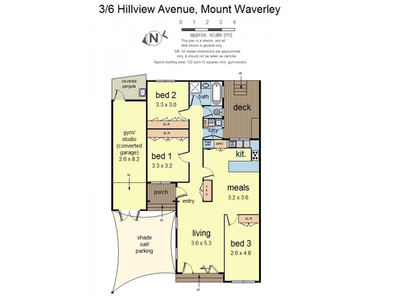 3/6 Hillview Avenue, Mount Waverley VIC 3149 Floorplan