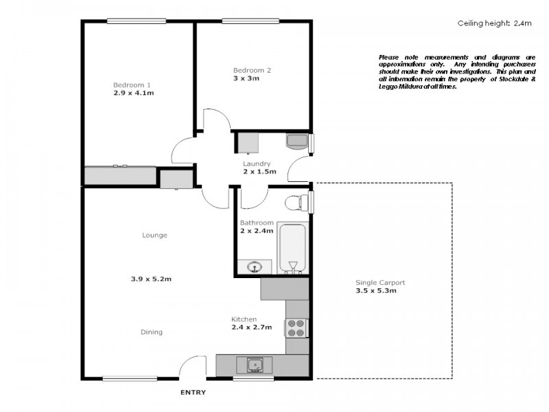 8/1 Silver City Highway, Buronga NSW 2739 Floorplan