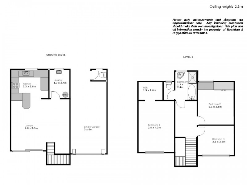 2/226 Deakin Avenue, Mildura VIC 3500 Floorplan