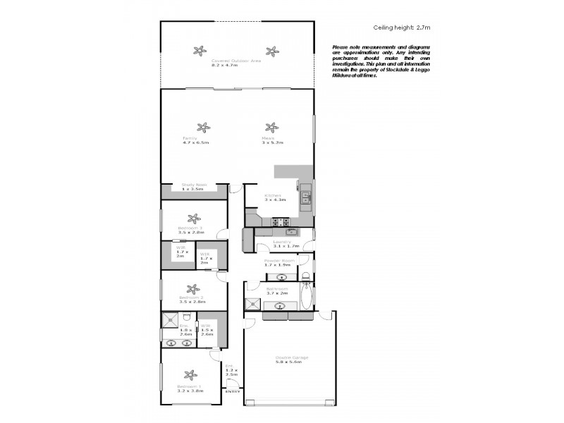 50 Leicester Street, Mildura VIC 3500 Floorplan