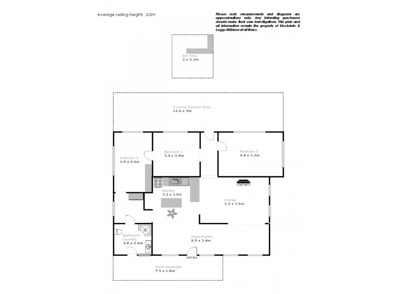 280 Dumosa Street, Red Cliffs VIC 3496 Floorplan